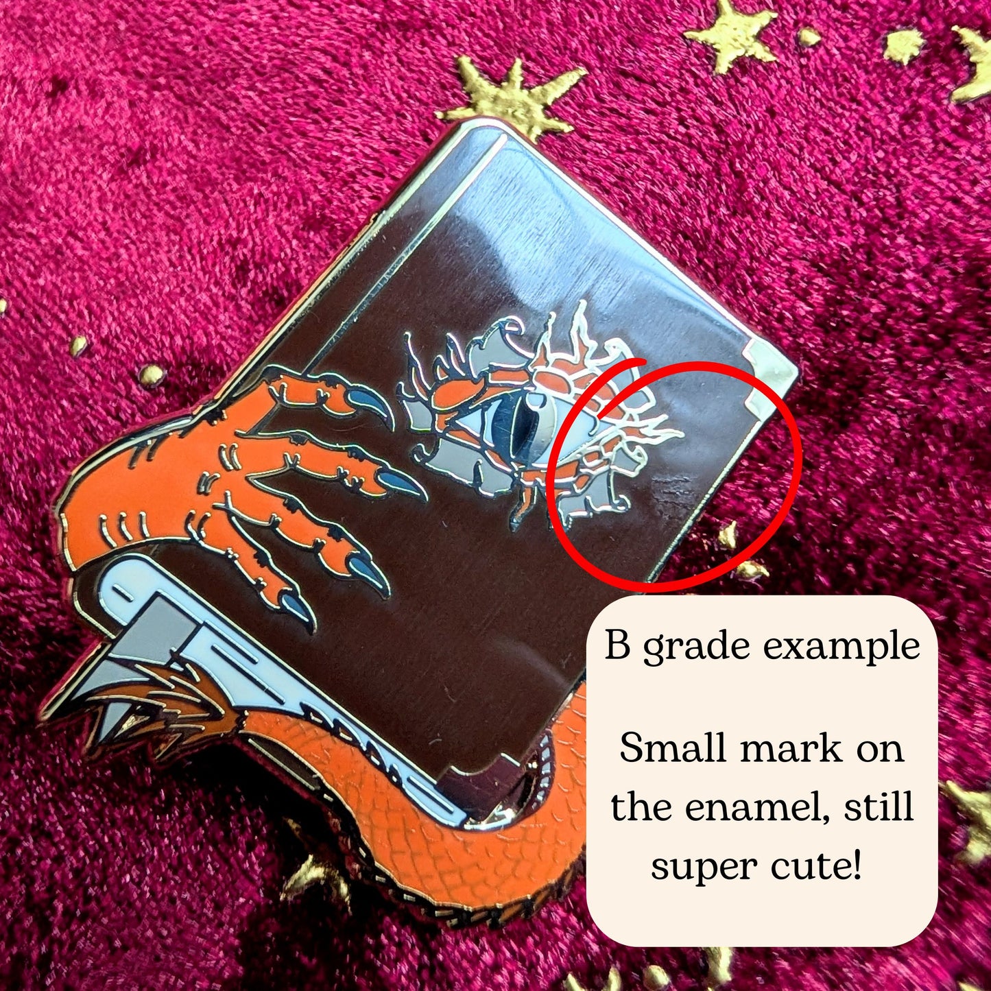 B grade Mystery Enamel Pin bag