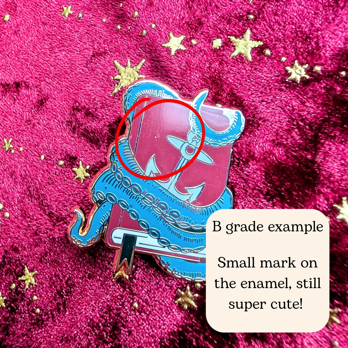 B grade Mystery Enamel Pin bag