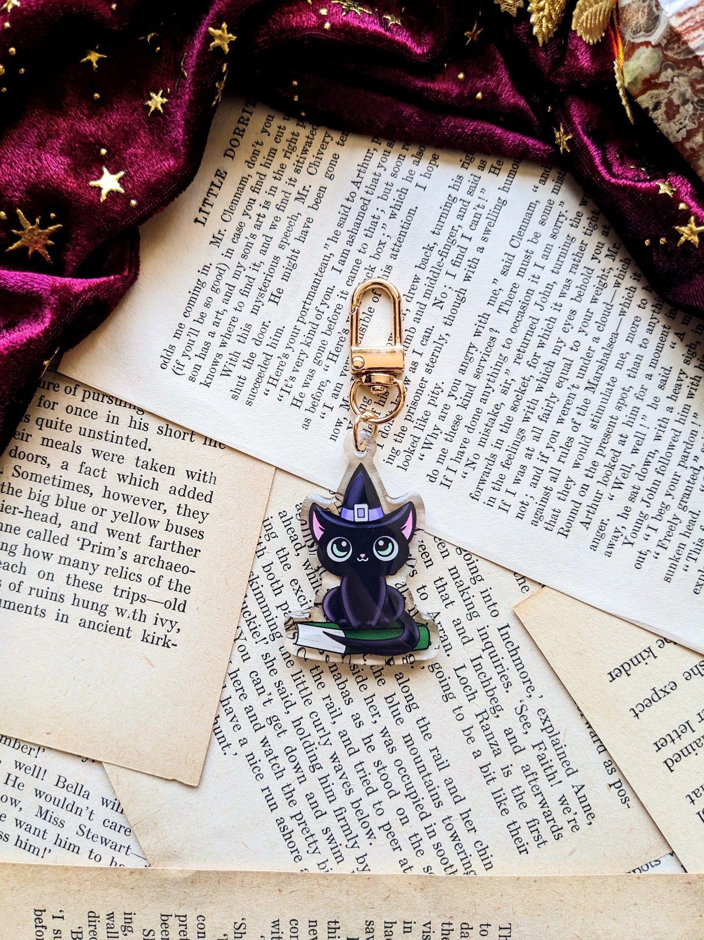 Shadow the Cat Acrylic Key-ring