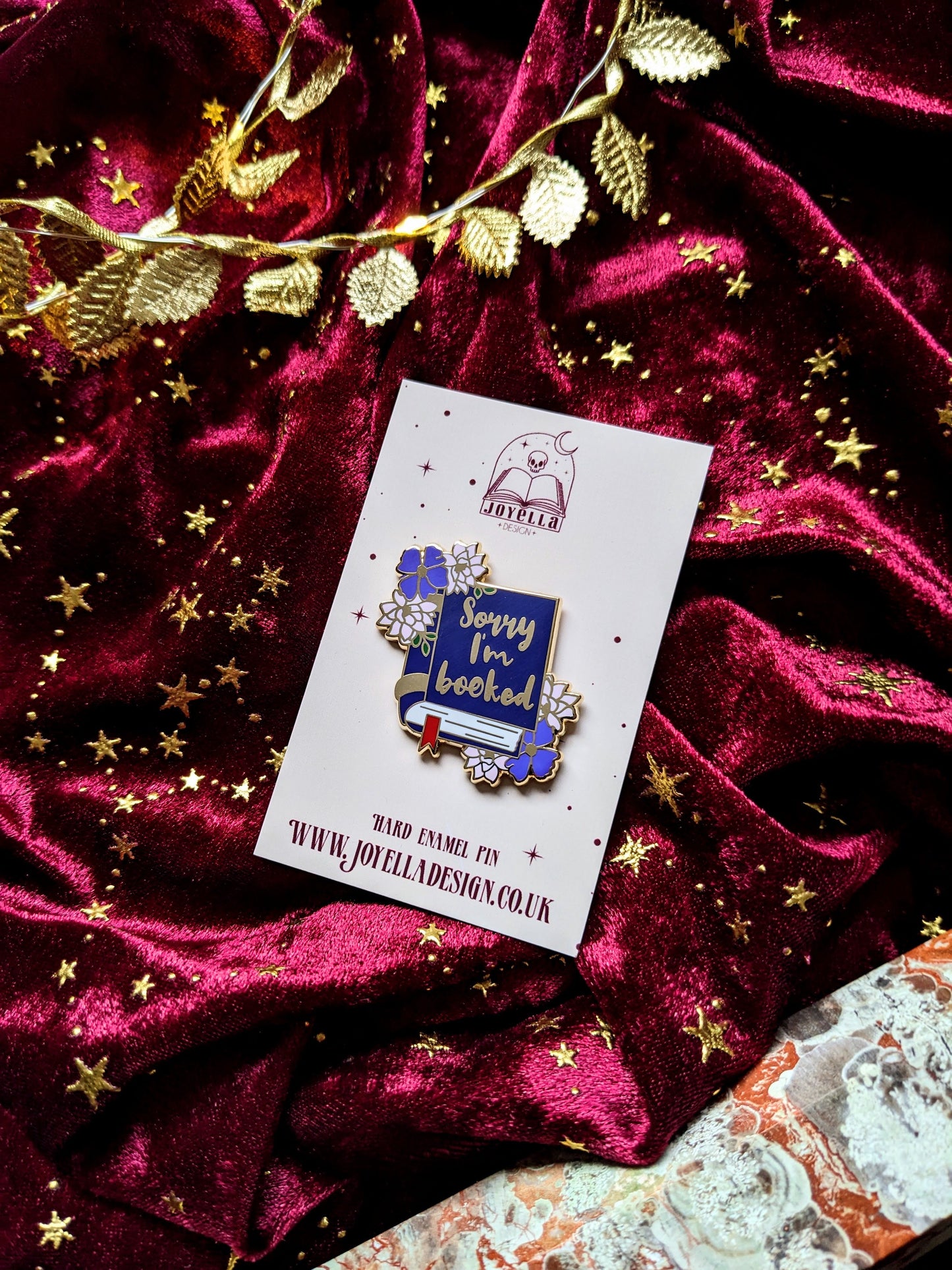 Sorry I'm booked hard Enamel pin