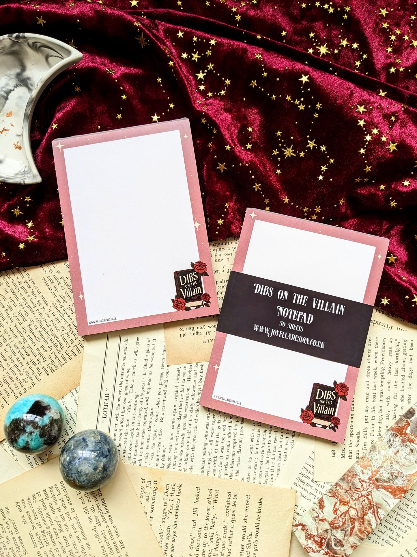 A6 Notepad- Dibs on the Villain