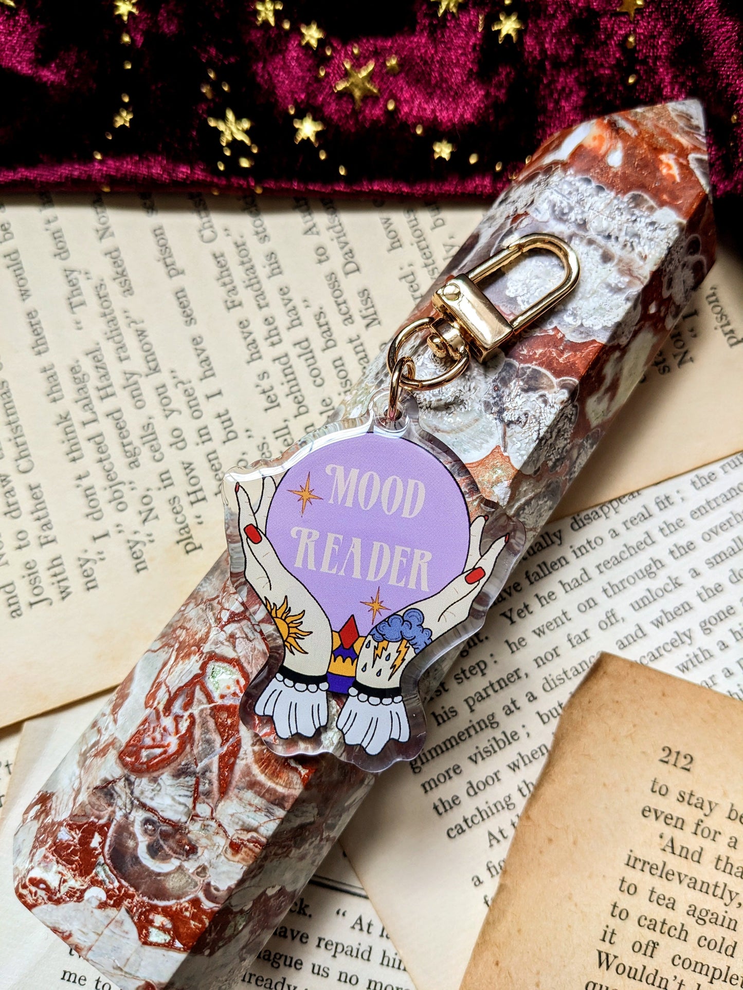 Mood Reader Acrylic Key-ring