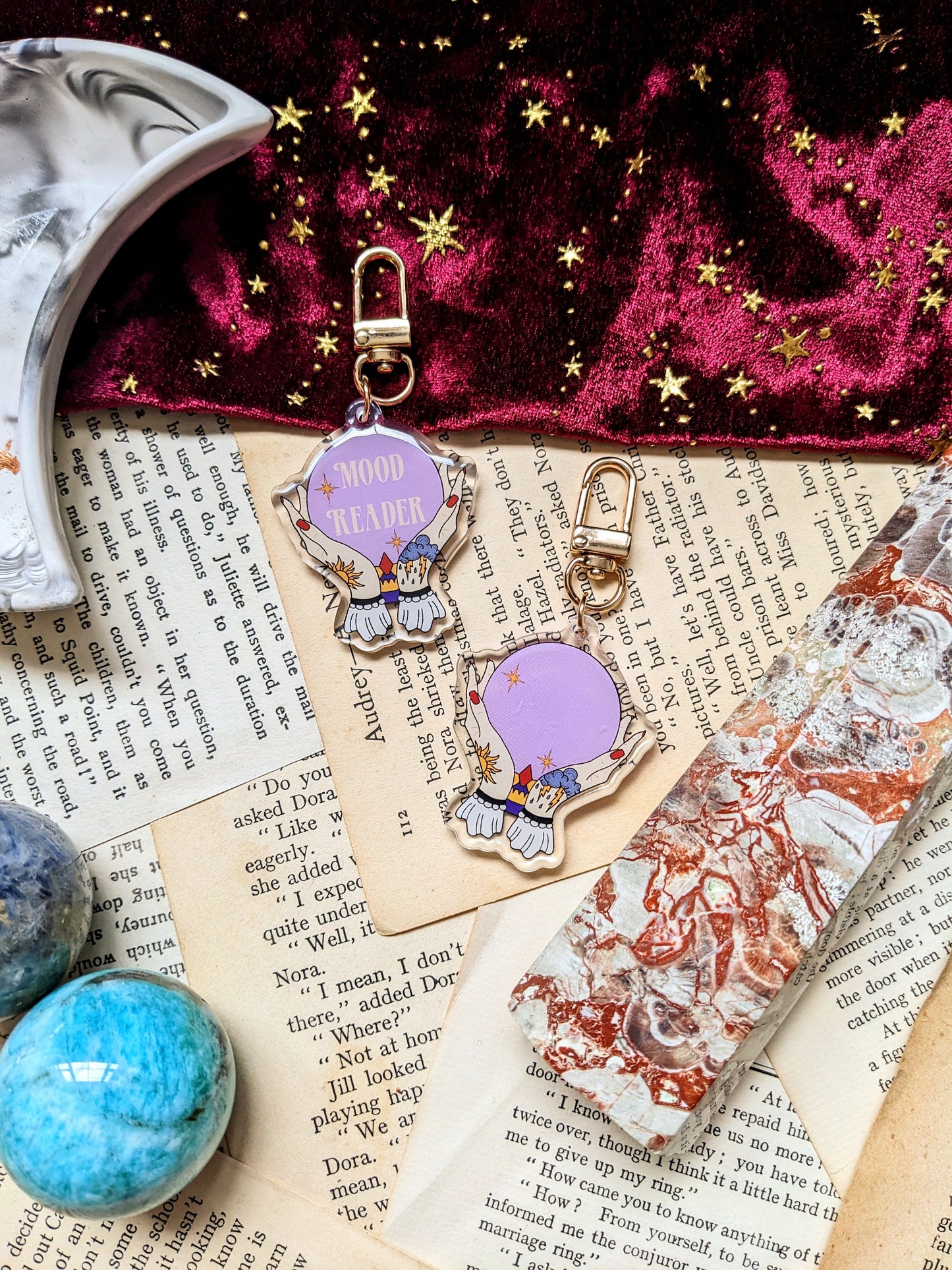 Mood Reader Acrylic Key-ring
