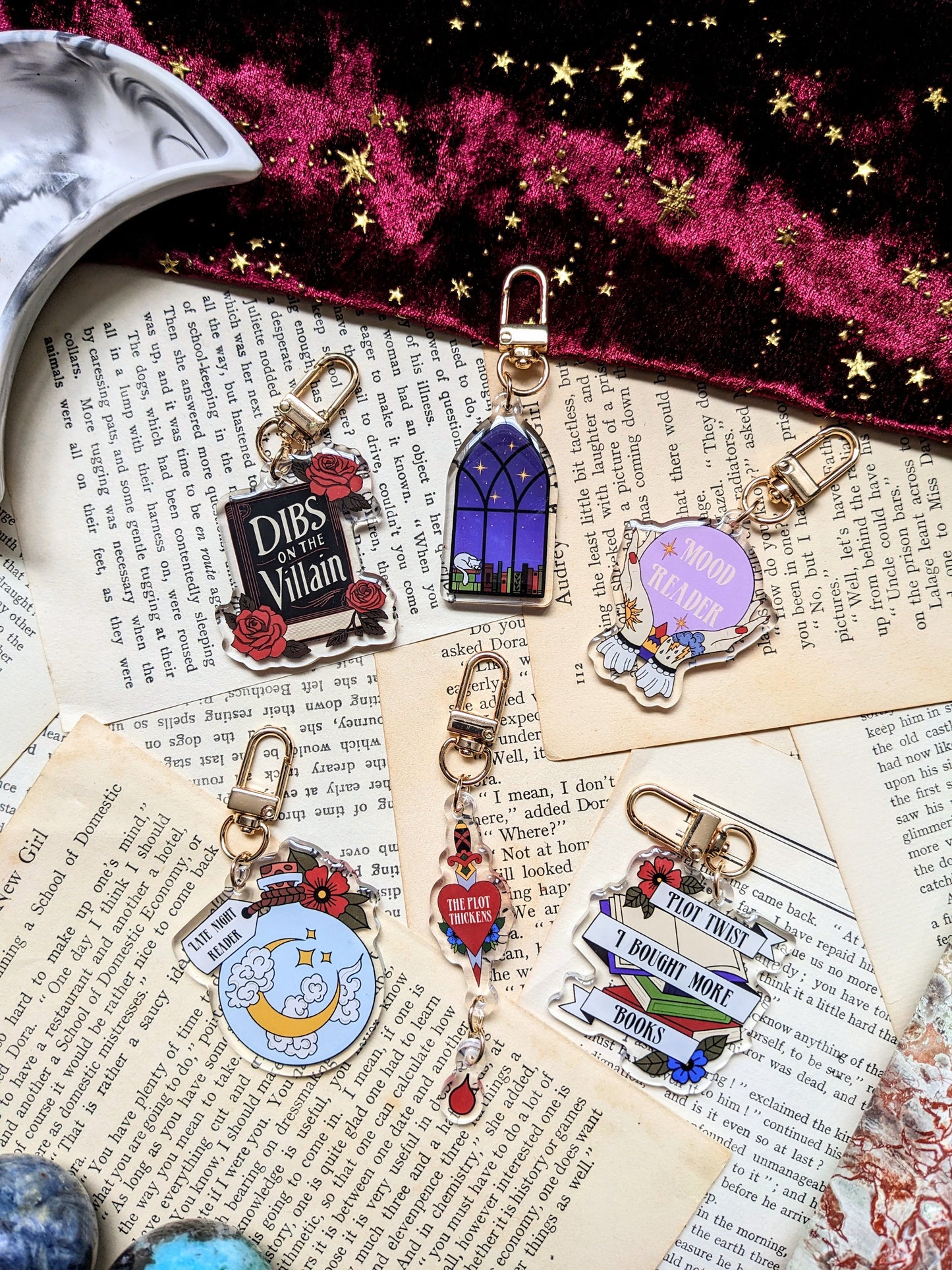 Mood Reader Acrylic Key-ring