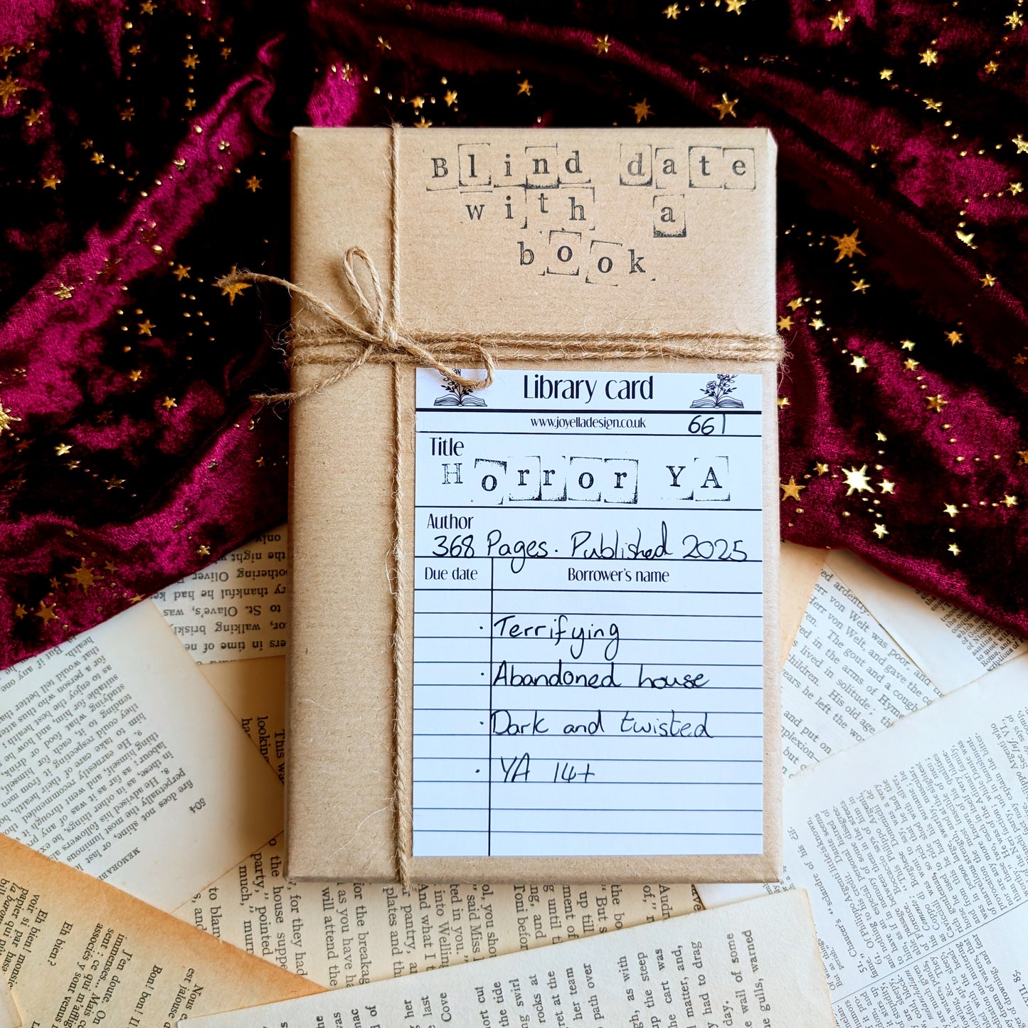 Blind Date Book- Horror YA (661)