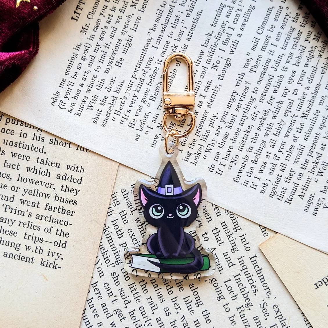 Shadow the Cat Acrylic Key-ring