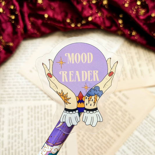 Mood Reader Clear Vinyl sticker