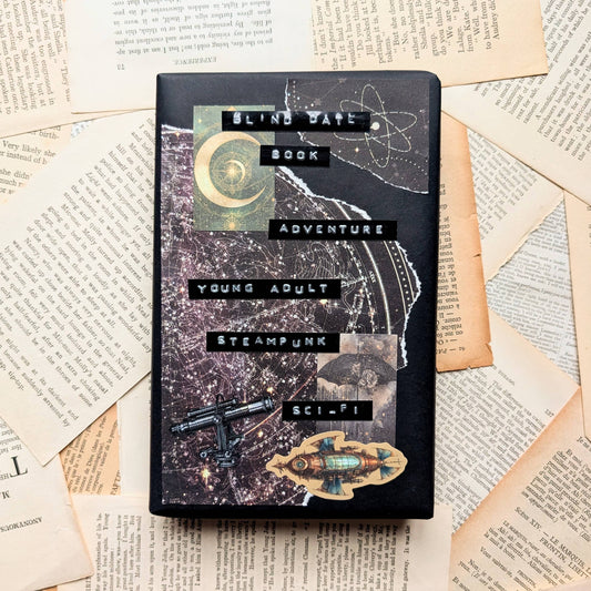 Blind Date Book- Steampunk Sci-fi vibes