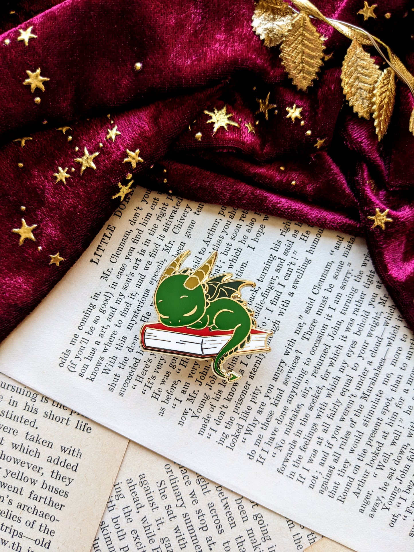 Blaze the Dragon hard enamel pin