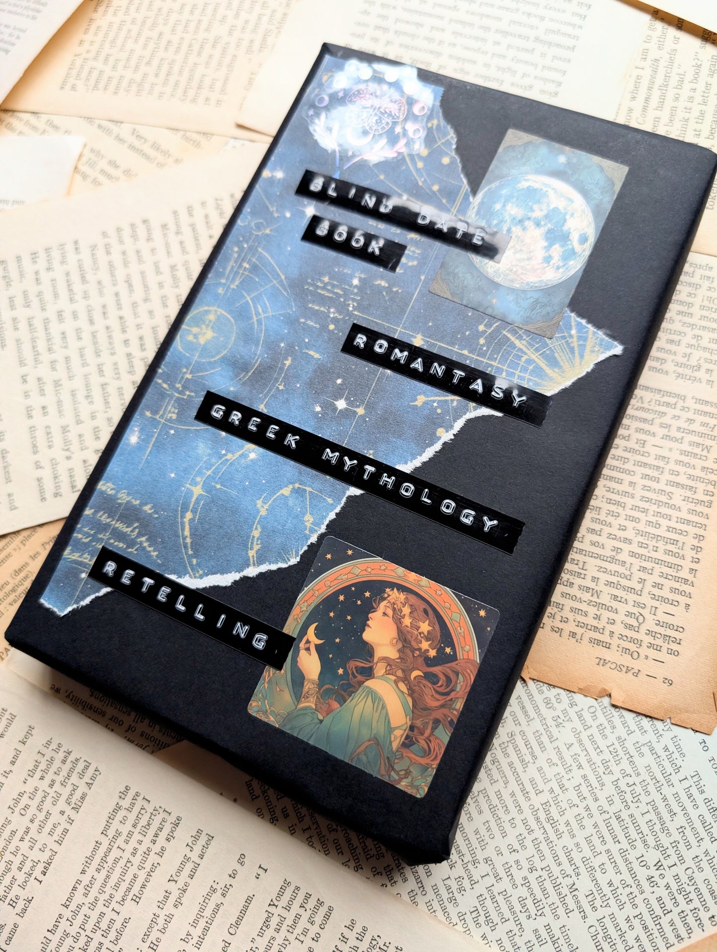 Blind Date Book- Greek mythology vibes.