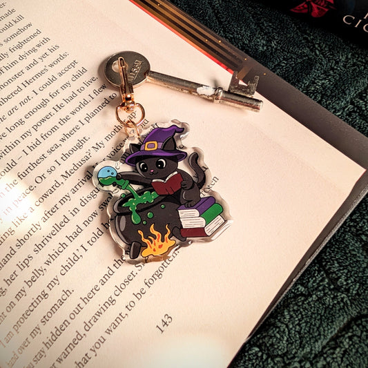 Shadow cauldron keyring