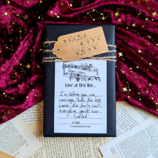 Blind Date Book- Love at 1st line - Rom-com (L750)