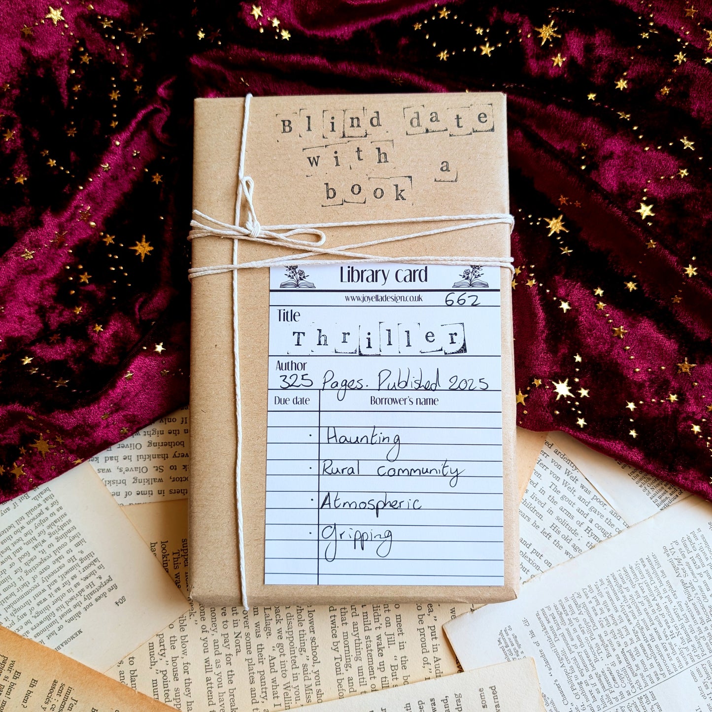 Blind Date Book- Thriller (662)