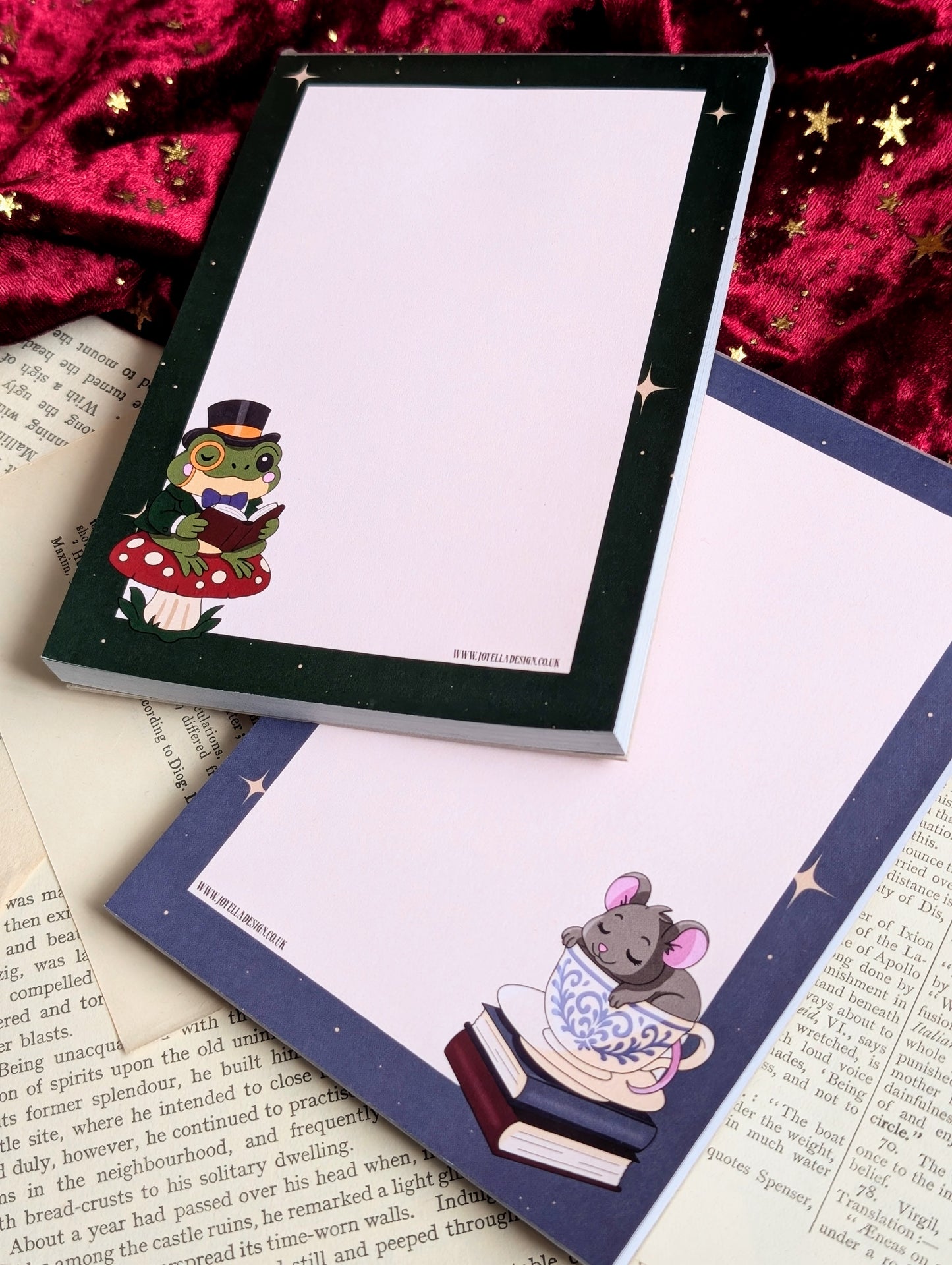 A6 Notepad - Doris the Mouse