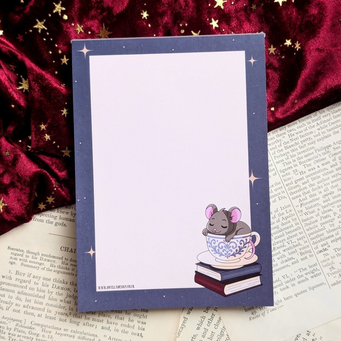 A6 Notepad - Doris the Mouse
