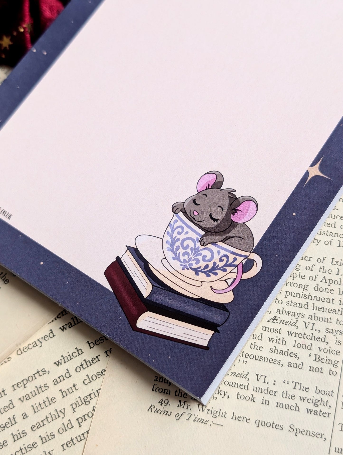 A6 Notepad - Doris the Mouse