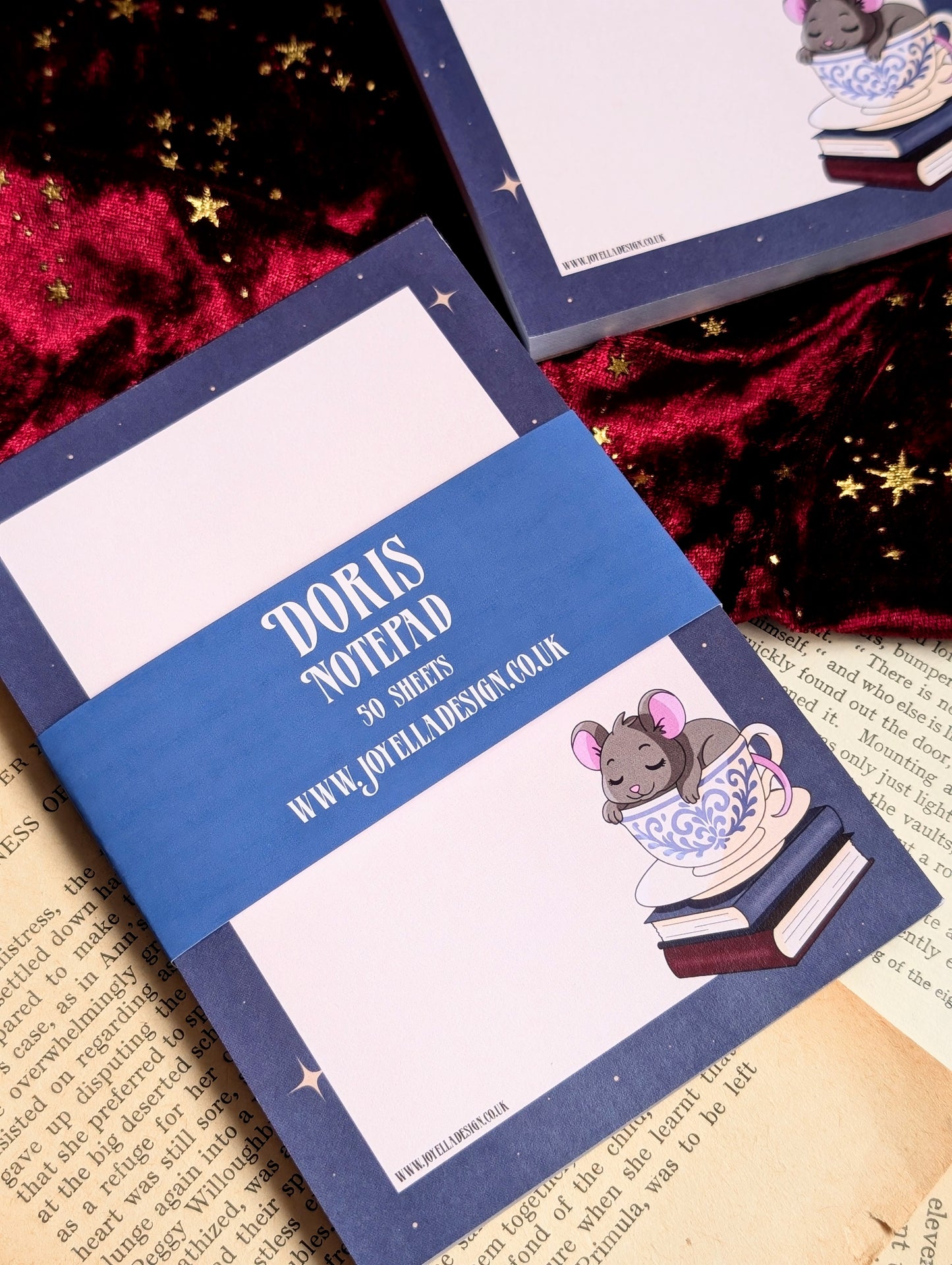 A6 Notepad - Doris the Mouse