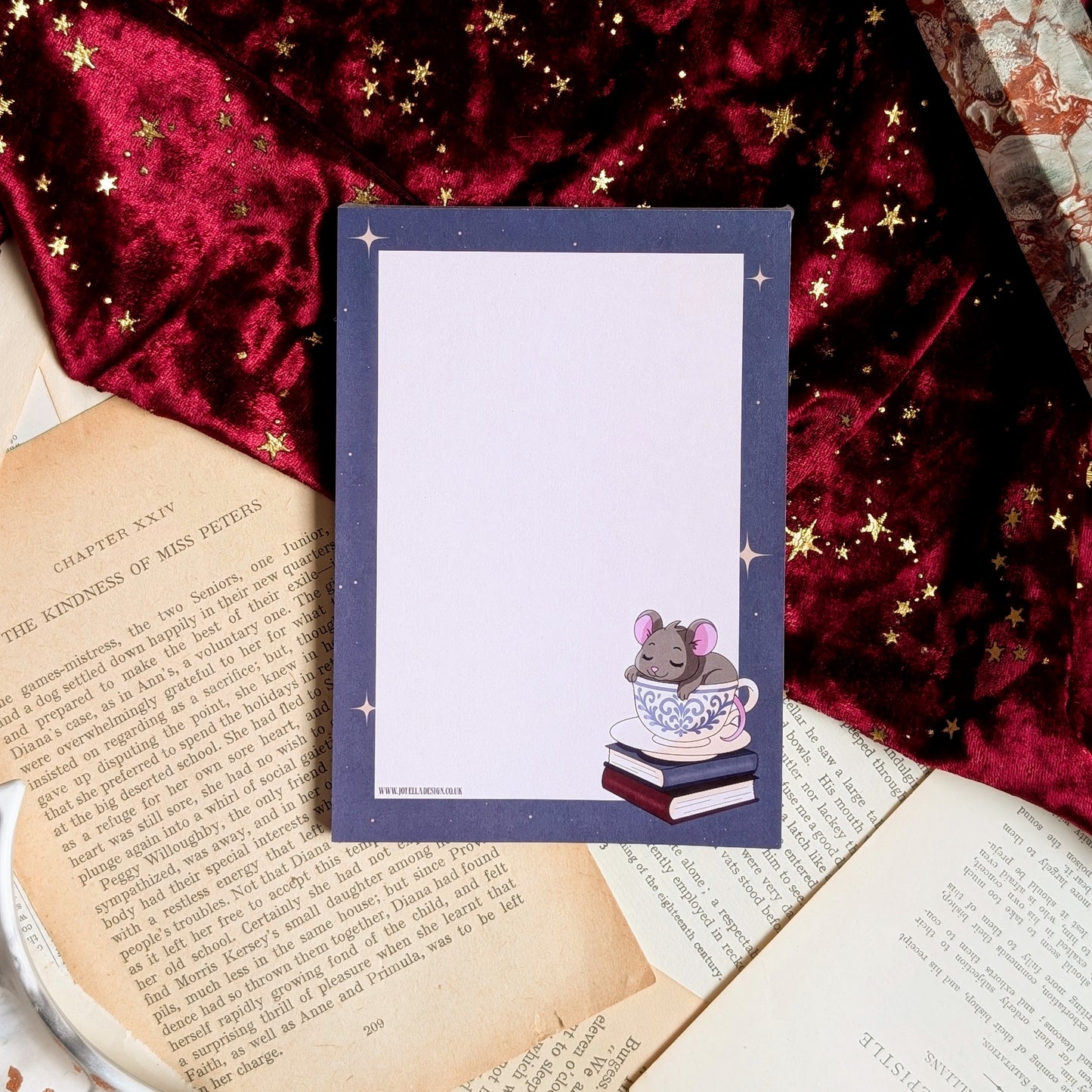 A6 Notepad - Doris the Mouse