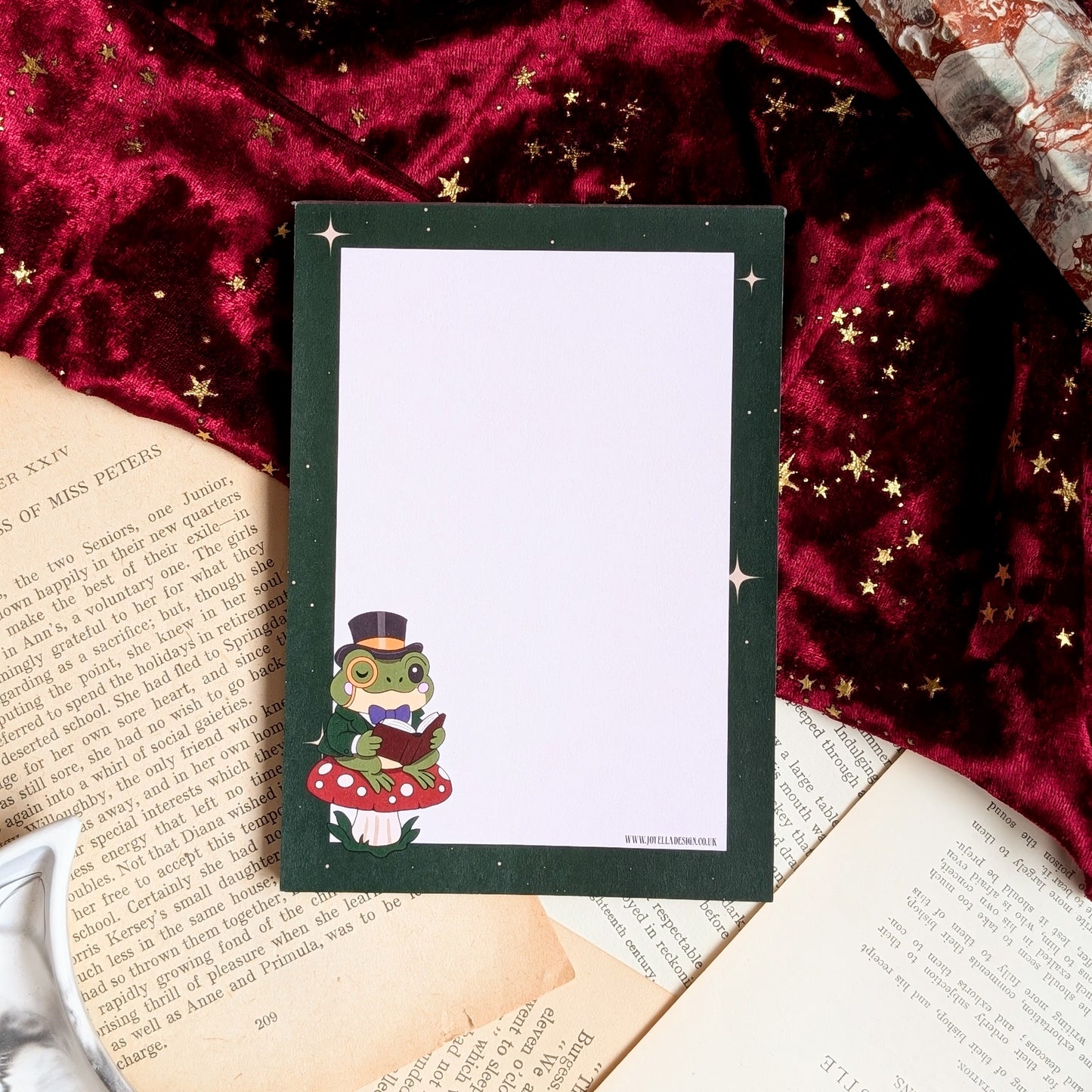 A6 Notepad Frederick the frog