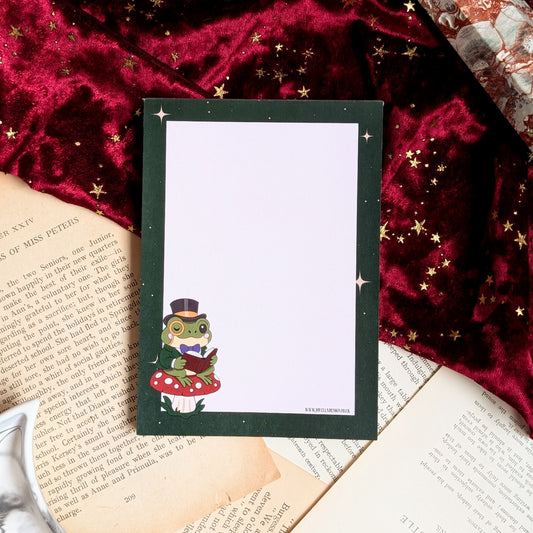 A6 Notepad Frederick the frog