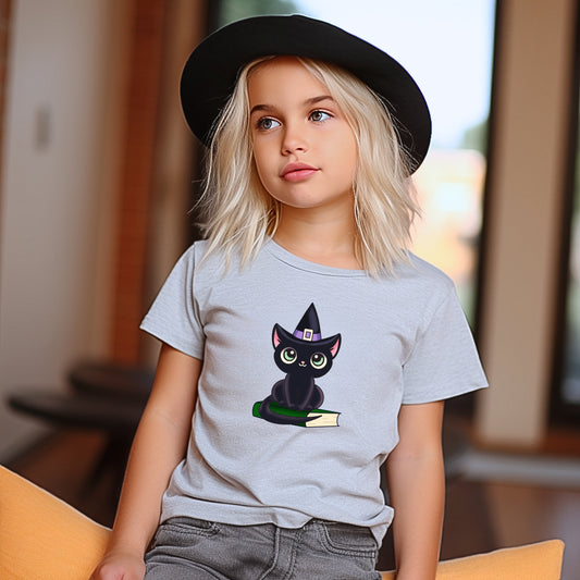 Cat Classic Kids Crewneck T-shirt