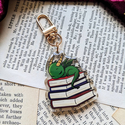 Blaze the Dragon Acrylic Key-ring