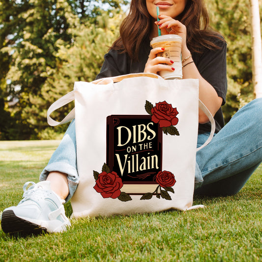 Dibs on the Villain Canvas Tote Bag